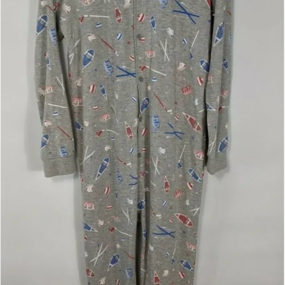 arborist Other - Cozy Gray Pajama Onesie with Winter Design